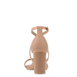 Sandy Sandal - Latte Leather 4 Block