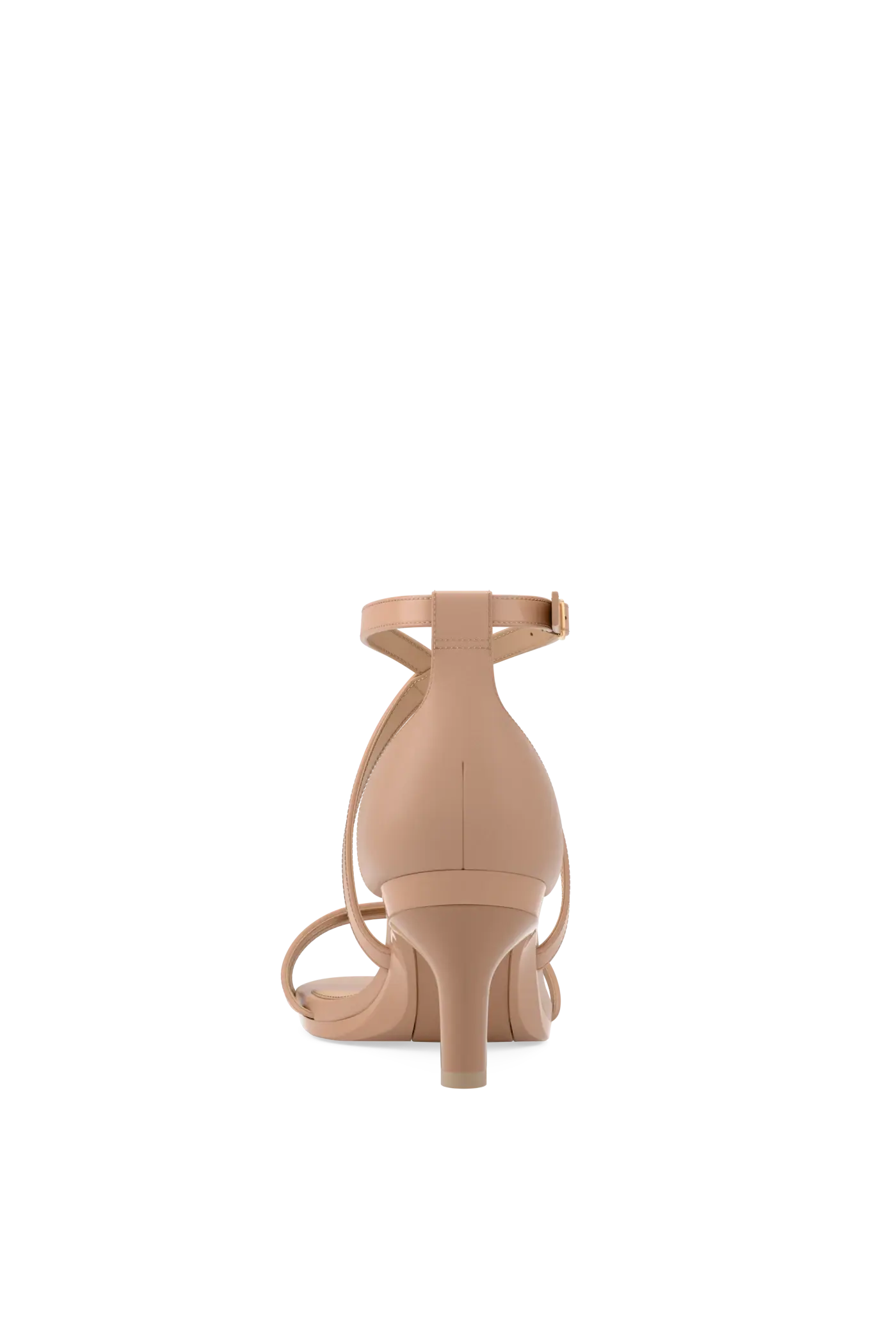 The Sandy - Latte Leather 3 Stiletto