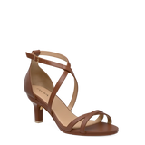 Sandy Sandal - Walnut Leather 3 Stiletto