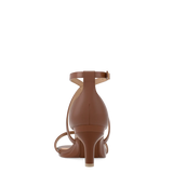 Sandy Sandal - Walnut Leather 3 Stiletto