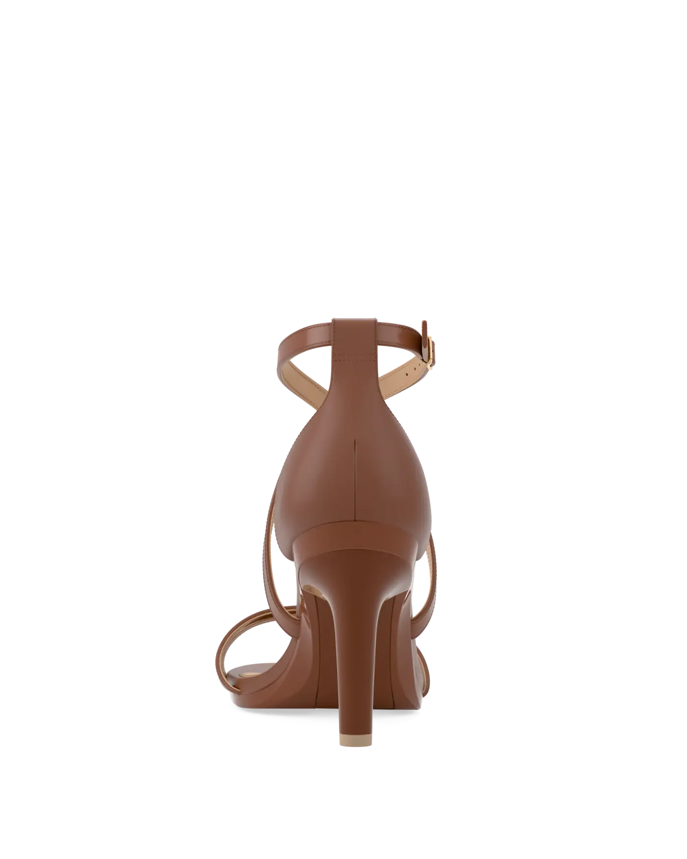 Sandy Sandal - Walnut Leather 4 Stiletto