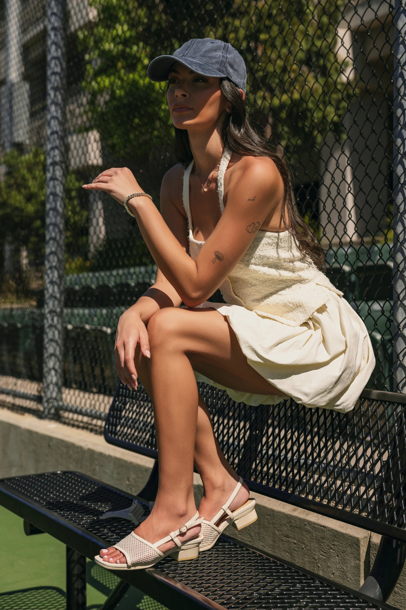 The Shae - Ivory Mesh 4 Block