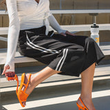Shae Mule Sandal - Tangerine Mesh 3 Block