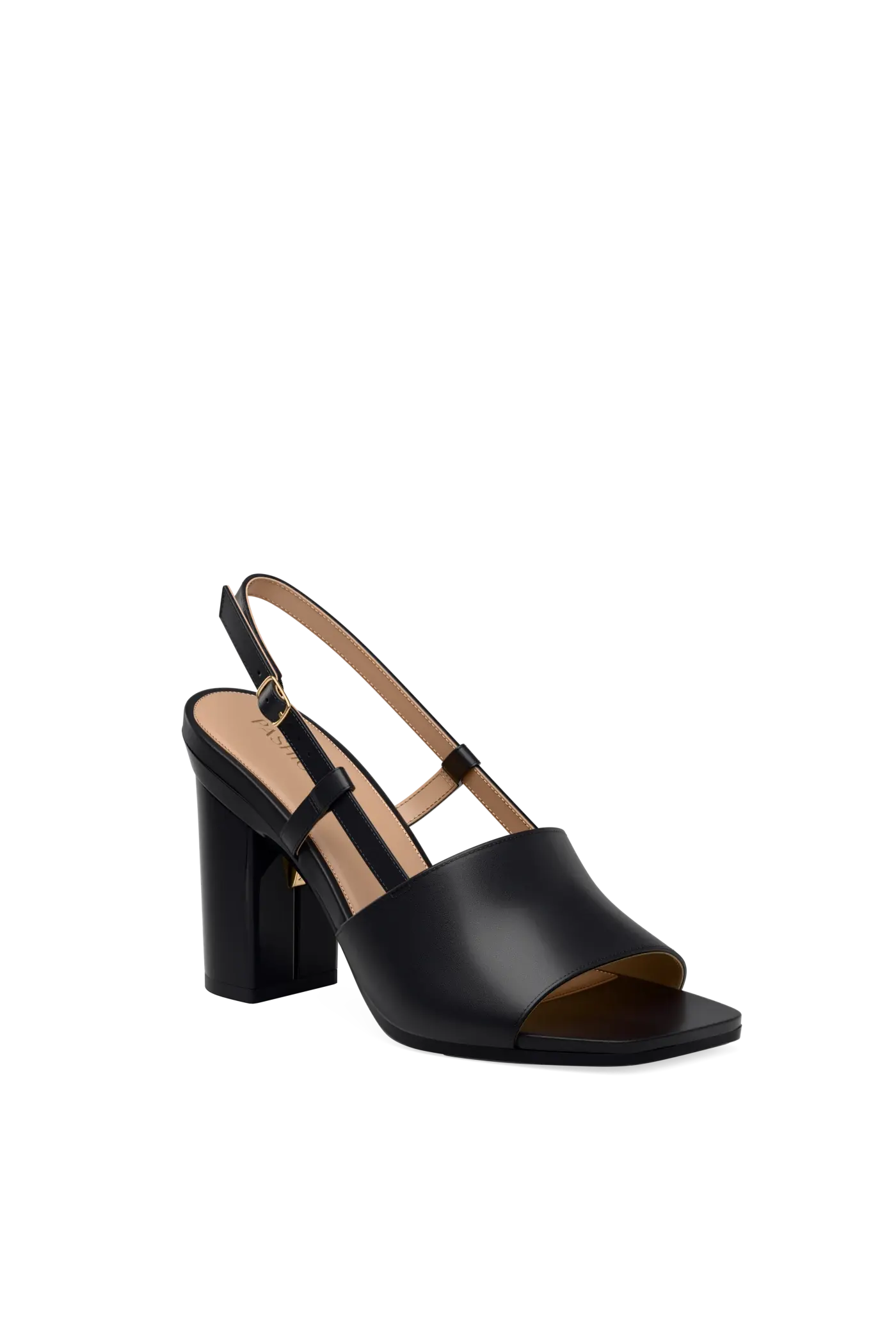 The Shae - Coal Leather 4 Block