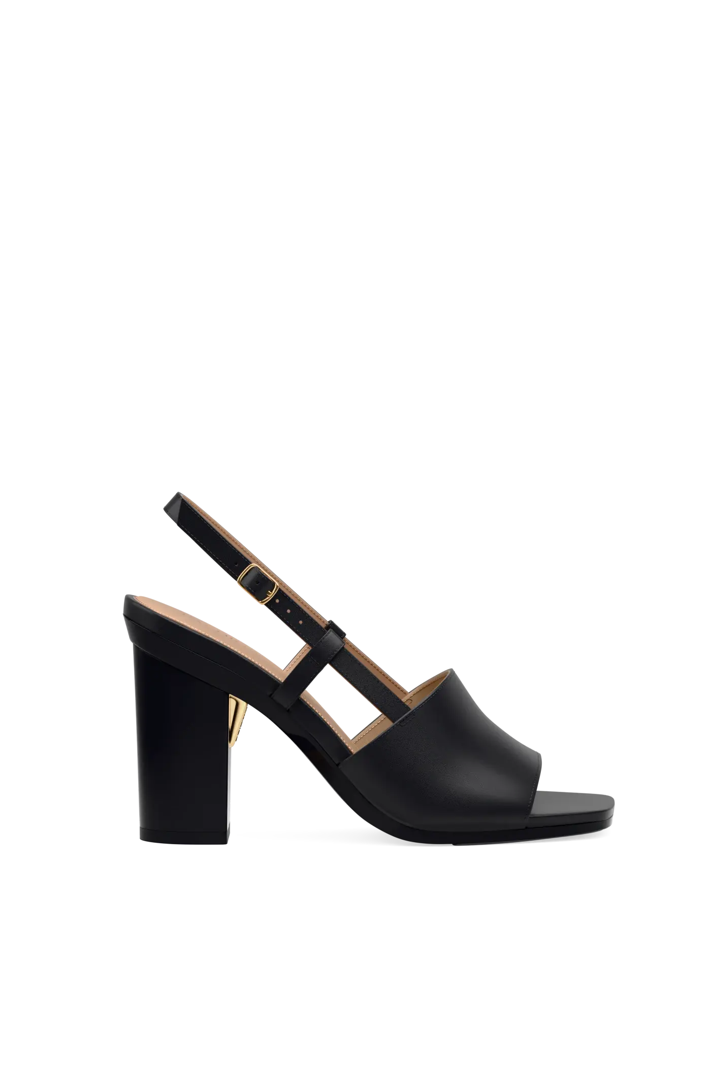 The Shae - Coal Leather 4 Block