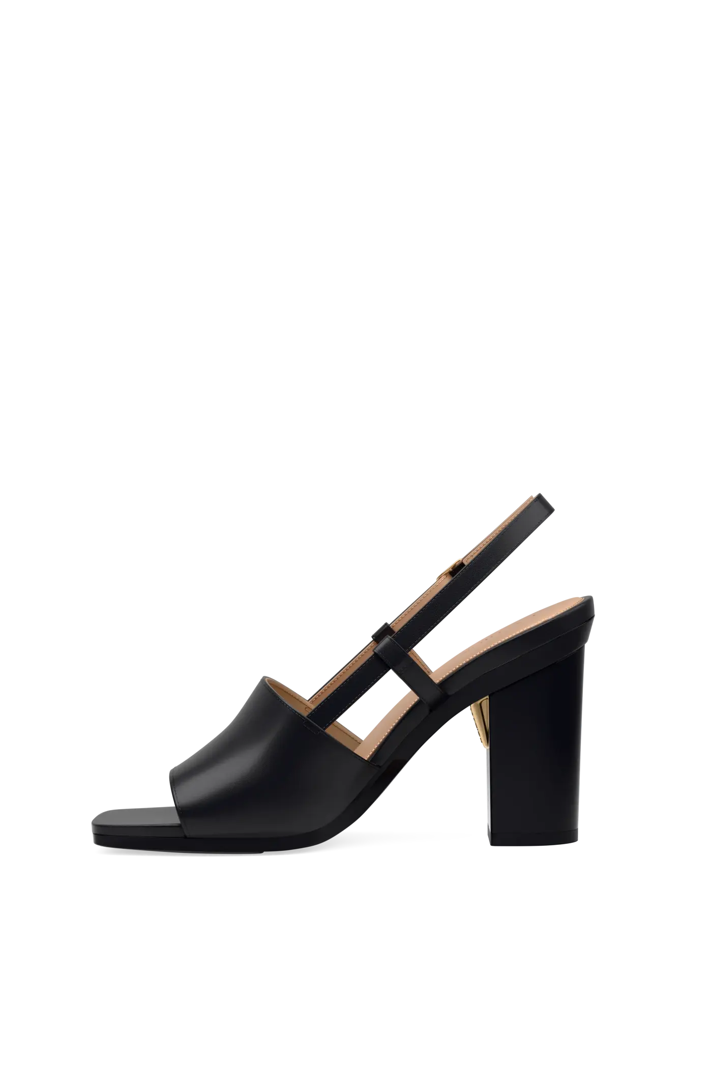 The Shae - Coal Leather 4 Block