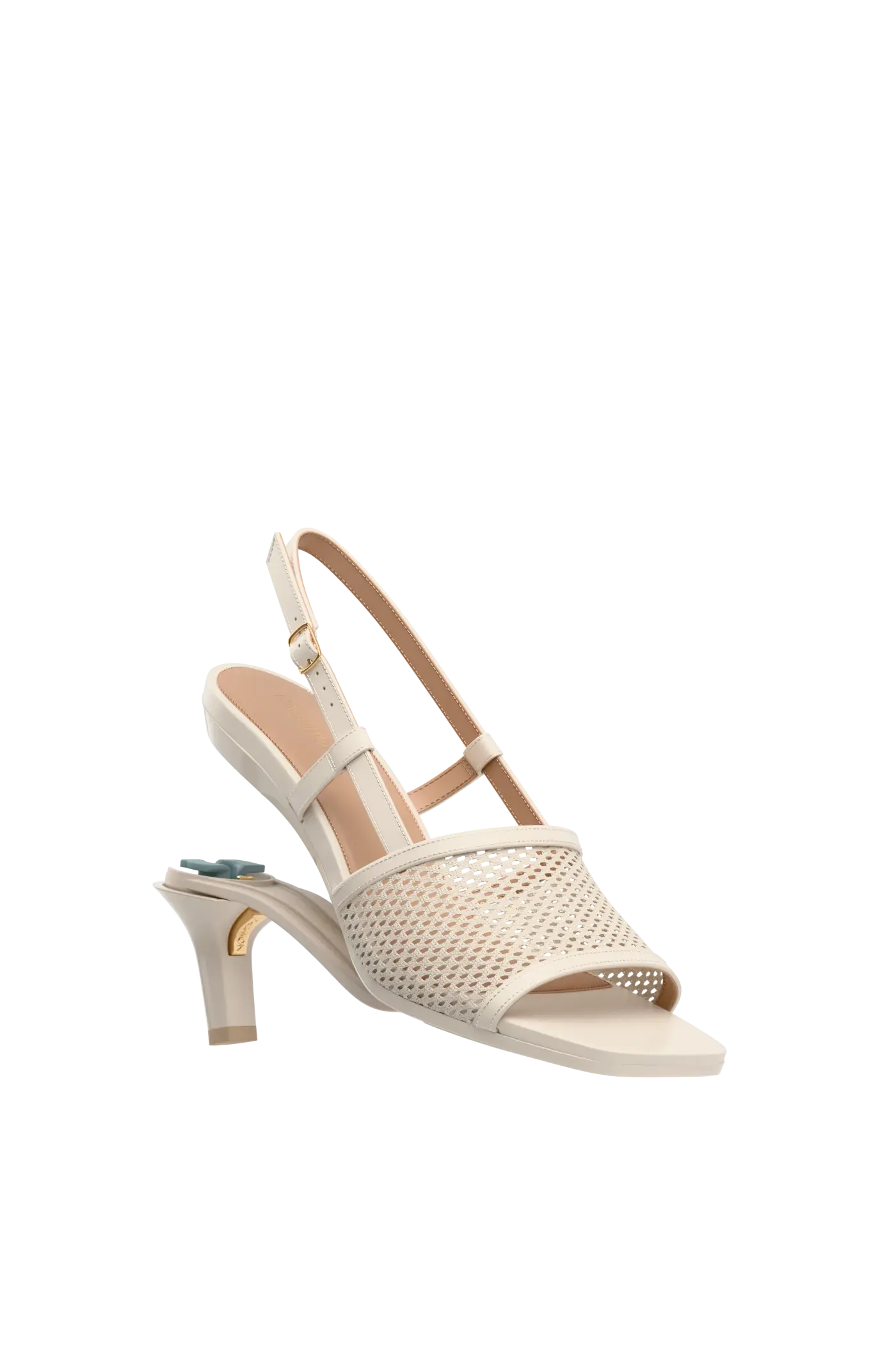 The Shae - Ivory Mesh 3 Stiletto