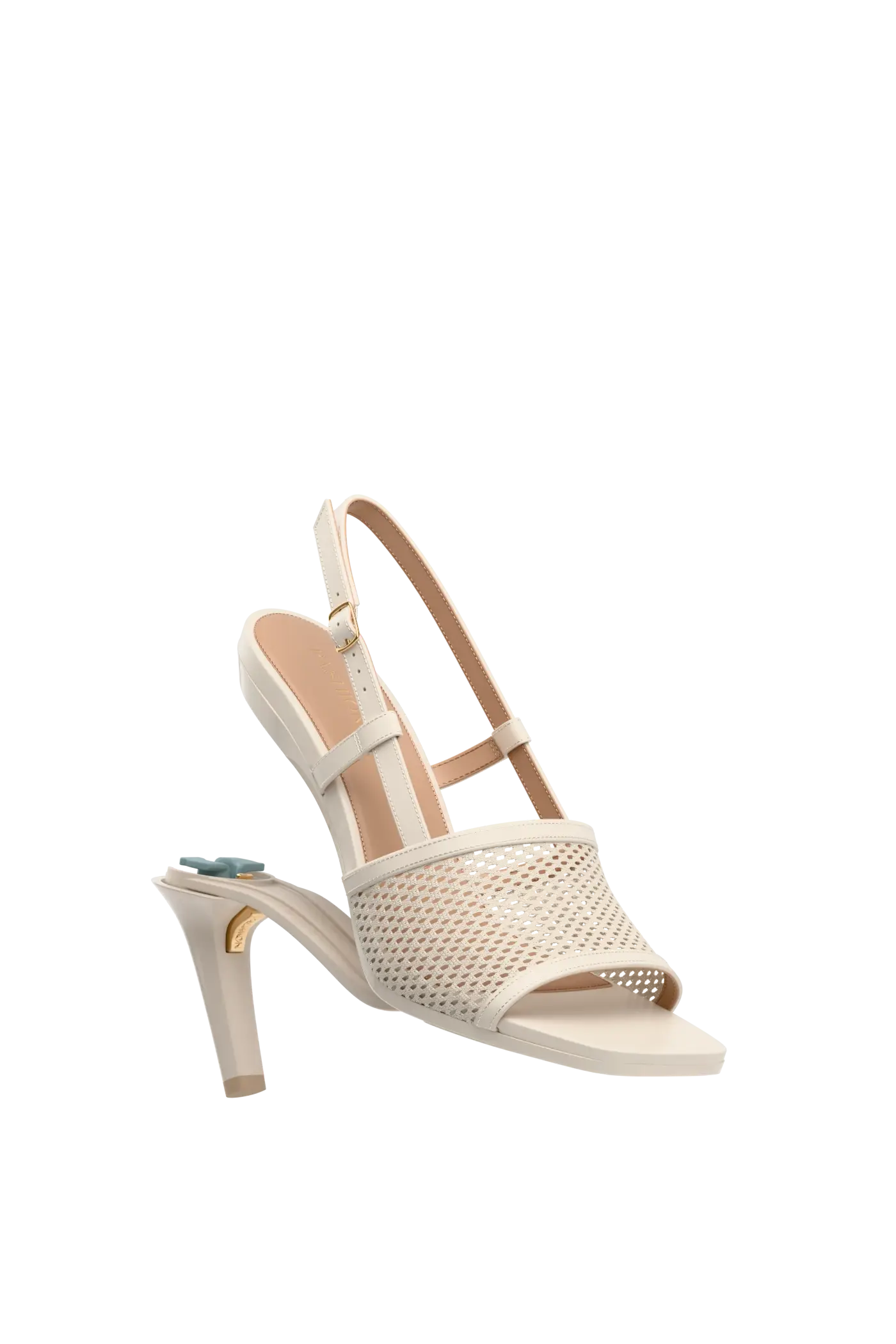The Shae - Ivory Mesh 4 Stiletto