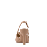 Shae Mule Sandal - Latte Leather 4 Stiletto