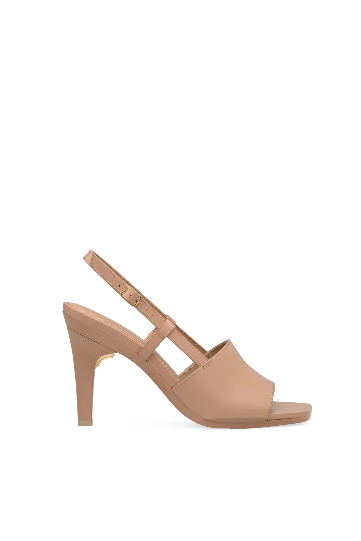 The Shae - Latte Leather 4 Stiletto