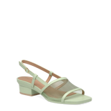 Shae Mule Sandal - Mint Mesh 3 Block
