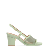 Shae Mule Sandal - Mint Mesh 3 Block