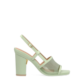 Shae Mule Sandal - Mint Mesh 4 Block