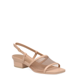 Shae Mule Sandal - Sand Mesh 4 Stiletto