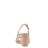 Shae Mule Sandal - Sand Mesh 3 Block