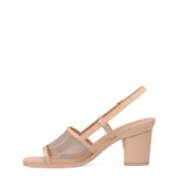 Shae Mule Sandal - Sand Mesh 3 Block
