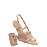 Shae Mule Sandal - Sand Mesh 4 Block