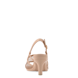Shae Mule Sandal - Sand Mesh 3 Stiletto