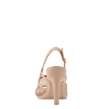 Shae Mule Sandal - Sand Mesh 4 Stiletto