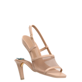 Shae Mule Sandal - Sand Mesh Flat