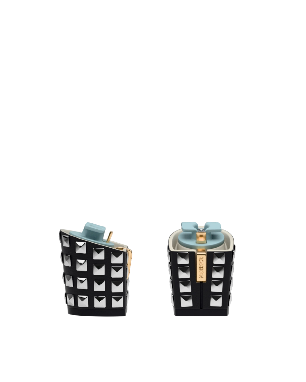 Block Heel Kit 3 Silver Stud, 3-inch interchangeable block heel. Pashion convertible heels go from heel to flat and are customizable with interchangeable heel kits.