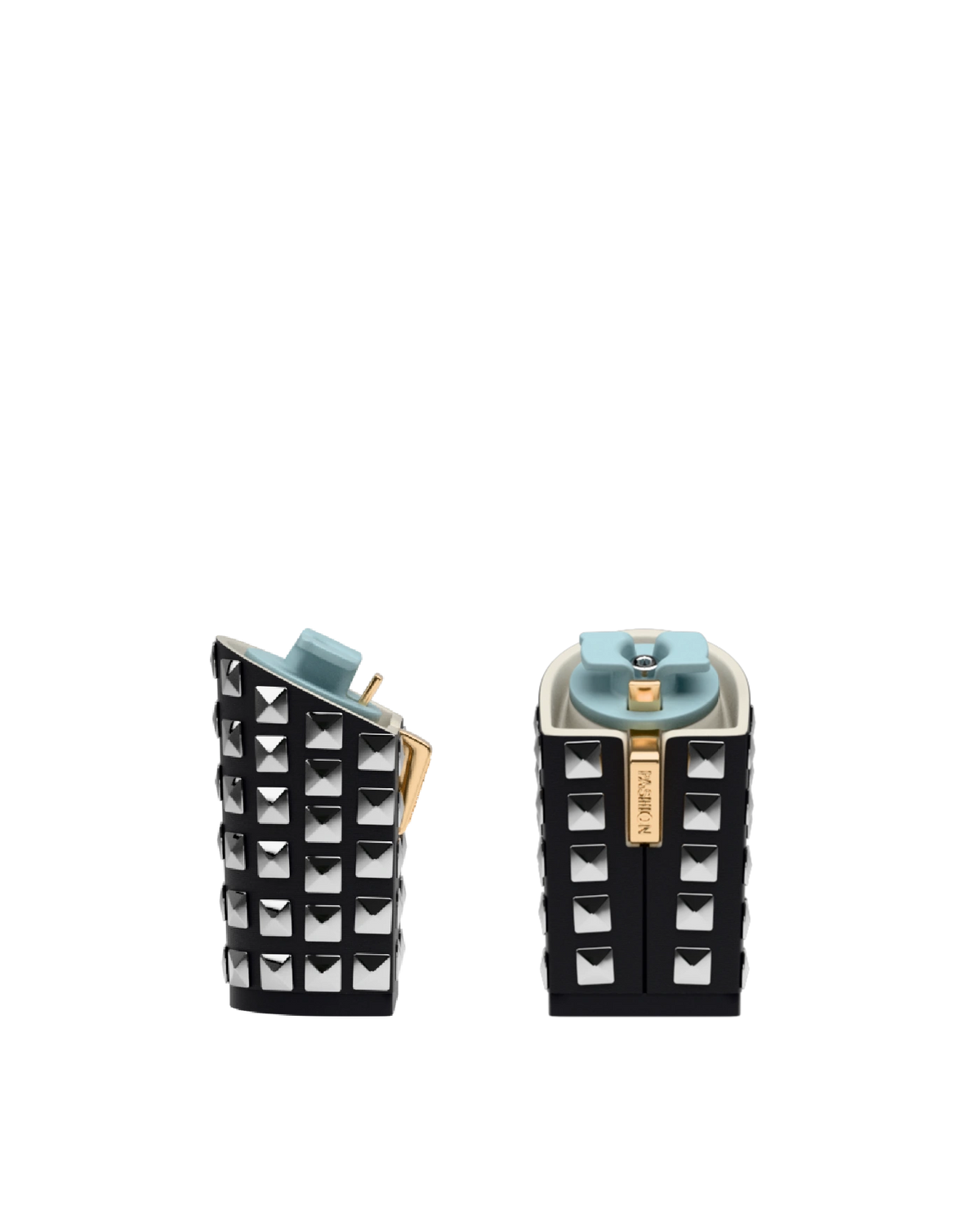 Block Heel Kit 4 Silver Stud, 4-inch interchangeable block heel. Pashion convertible heels go from heel to flat and are customizable with interchangeable heel kits.