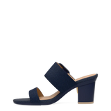 The Buckle Slide - Midnight Denim 3 Block
