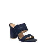The Buckle Slide - Midnight Denim 4 Block