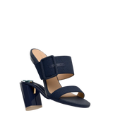 The Buckle Slide - Midnight Denim 4 Block