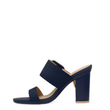 The Buckle Slide - Midnight Denim 4 Block
