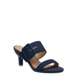 The Buckle Slide - Midnight Denim 3 Stiletto