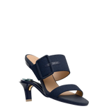 The Buckle Slide - Midnight Denim 3 Stiletto