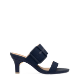 The Buckle Slide - Midnight Denim 3 Stiletto