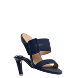 The Buckle Slide - Midnight Denim 4 Stiletto