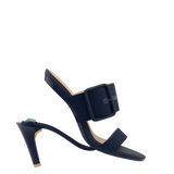 The Buckle Slide - Midnight Denim 4 Stiletto