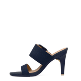 The Buckle Slide - Midnight Denim 4 Stiletto