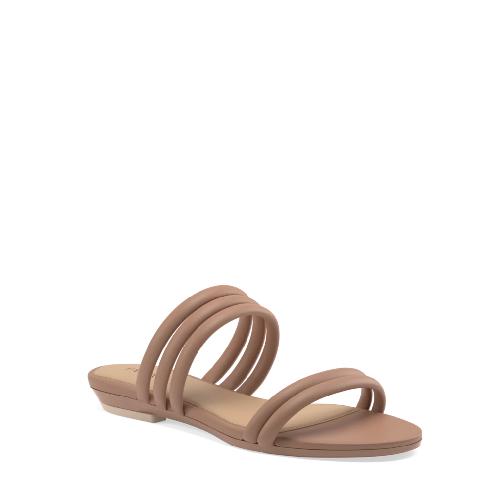 The Slide - Latte Leather Rope 3 Block