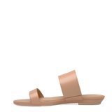 Ava Slide - Latte Leather