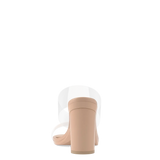 Ava Slide - Sand Transparent 4 Block