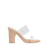 Ava Slide - Sand Transparent 4 Block