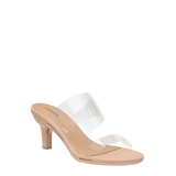 Ava Slide - Sand Transparent 3 Stiletto