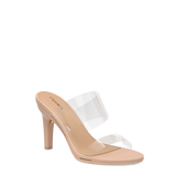 Ava Slide - Sand Transparent 4 Stiletto