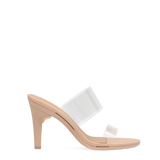 Ava Slide - Sand Transparent 4 Stiletto