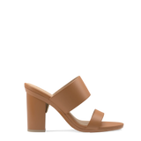 Ava Slide - Whiskey + Block Heel Kit 4 Whiskey
