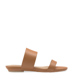 Ava Slide - Whiskey Leather