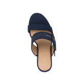 The Buckle Slide - Midnight Denim 3 Block