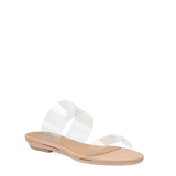 Ava Slide - Sand Transparent 3 Stiletto