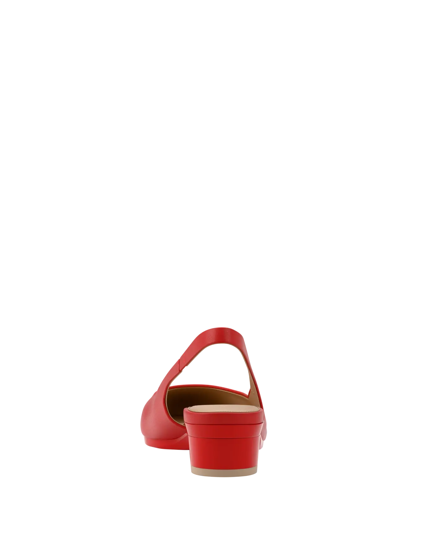 Audrey Slingback - Cherry Red Leather - Final Sale