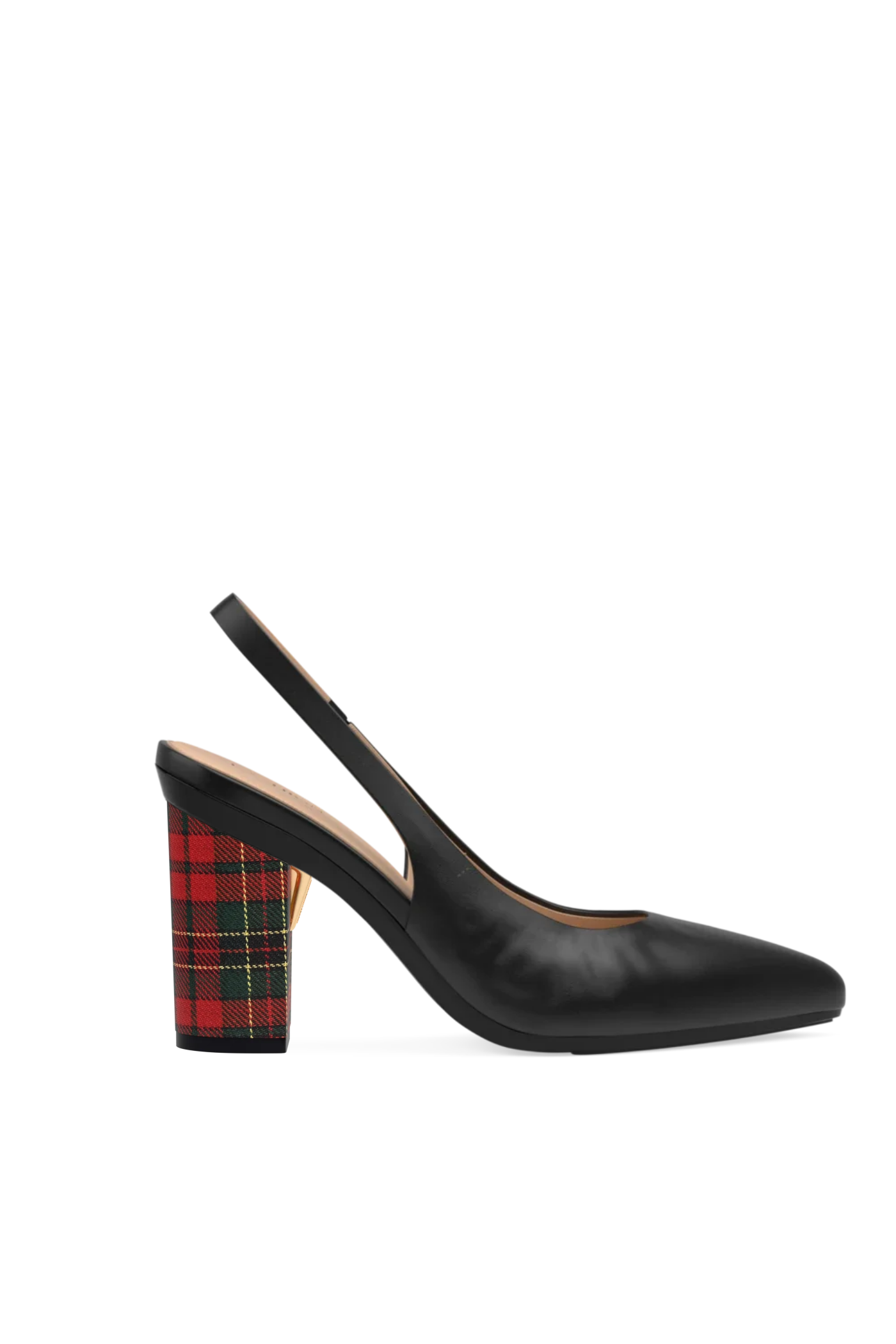 Block Heel Kit 4 Holiday Plaid