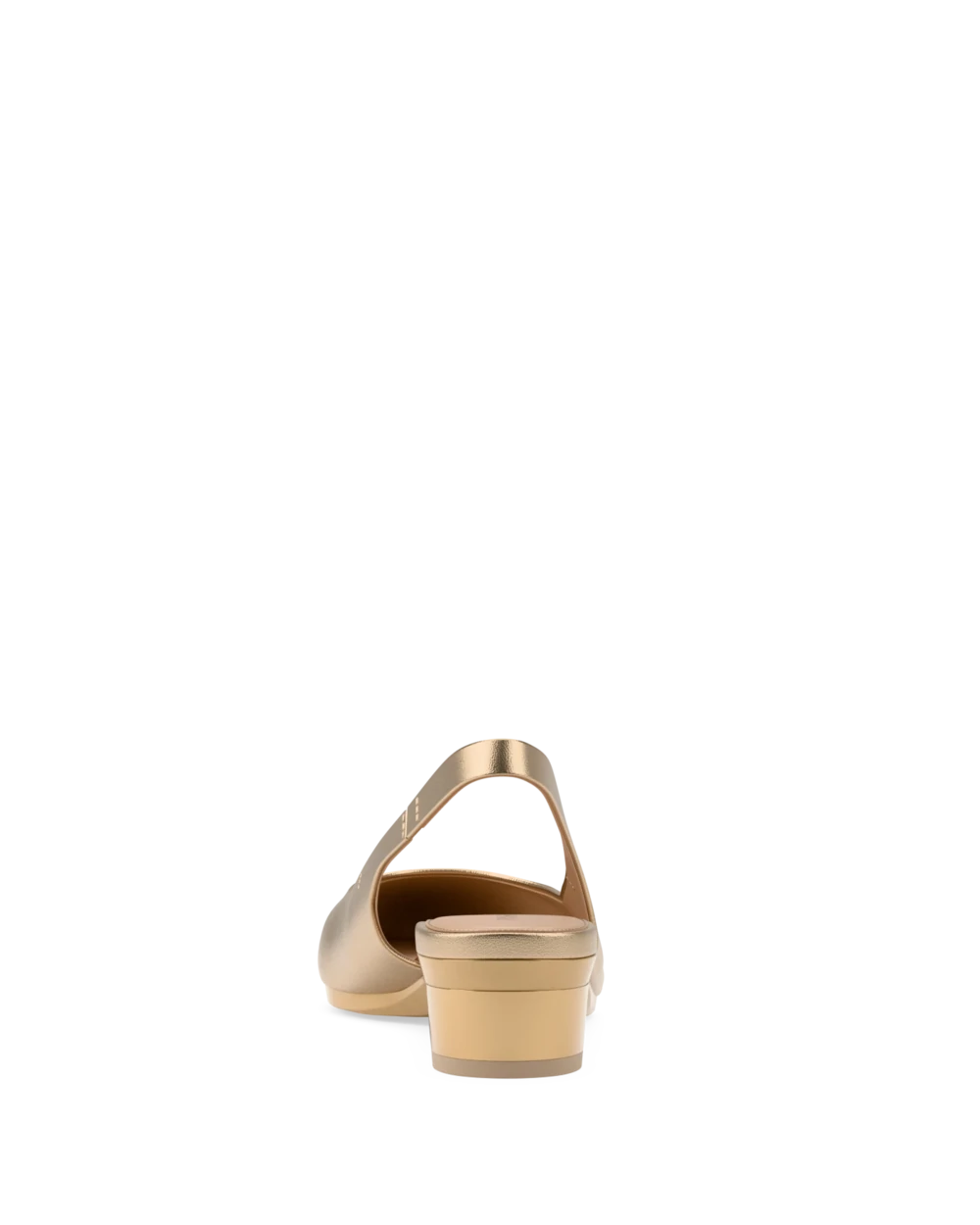 Audrey Slingback - Matte Gold Flat - Final Sale